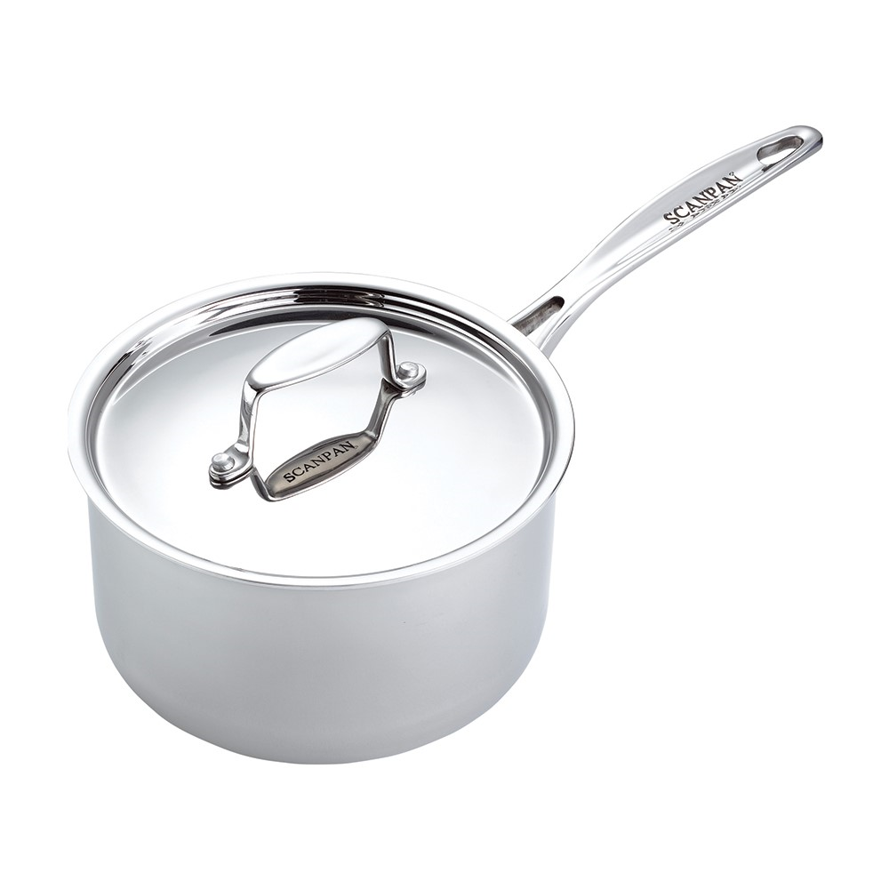 Fusion 5 Saucepan with lid, 2.7 litre - D18cm, stainless steel-0