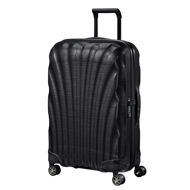 C-Lite Spinner Suitcase, H69 x L46 x W29cm, Black-0