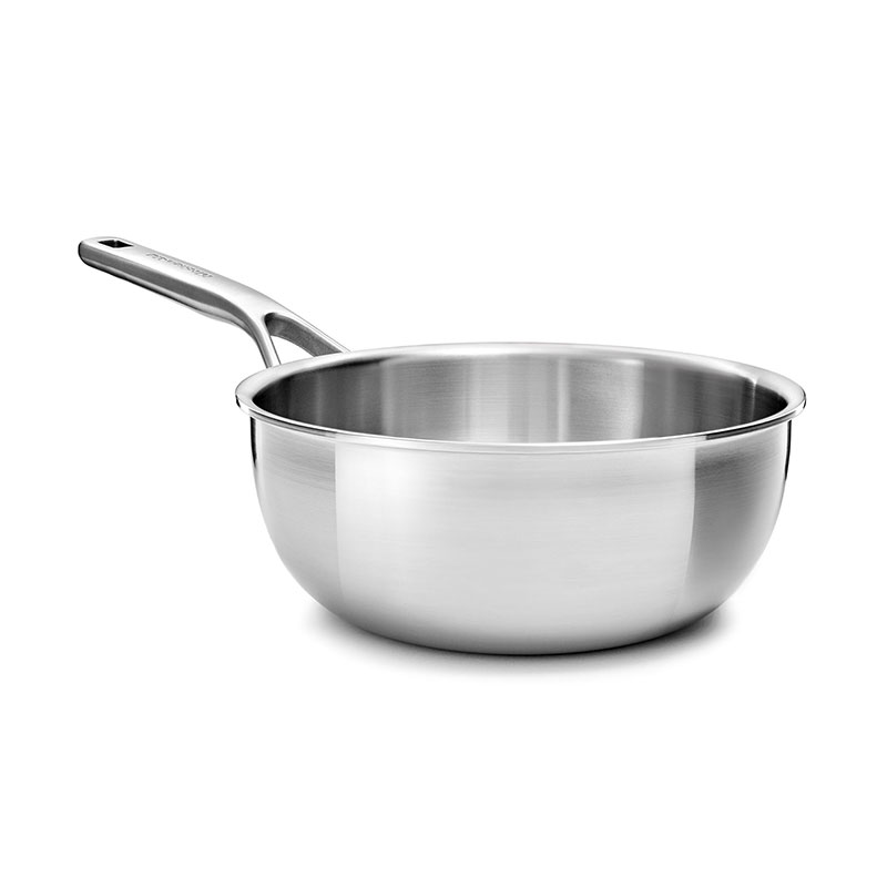 MultiPly Stainless Chef's Pan, 20cm, Silver-0