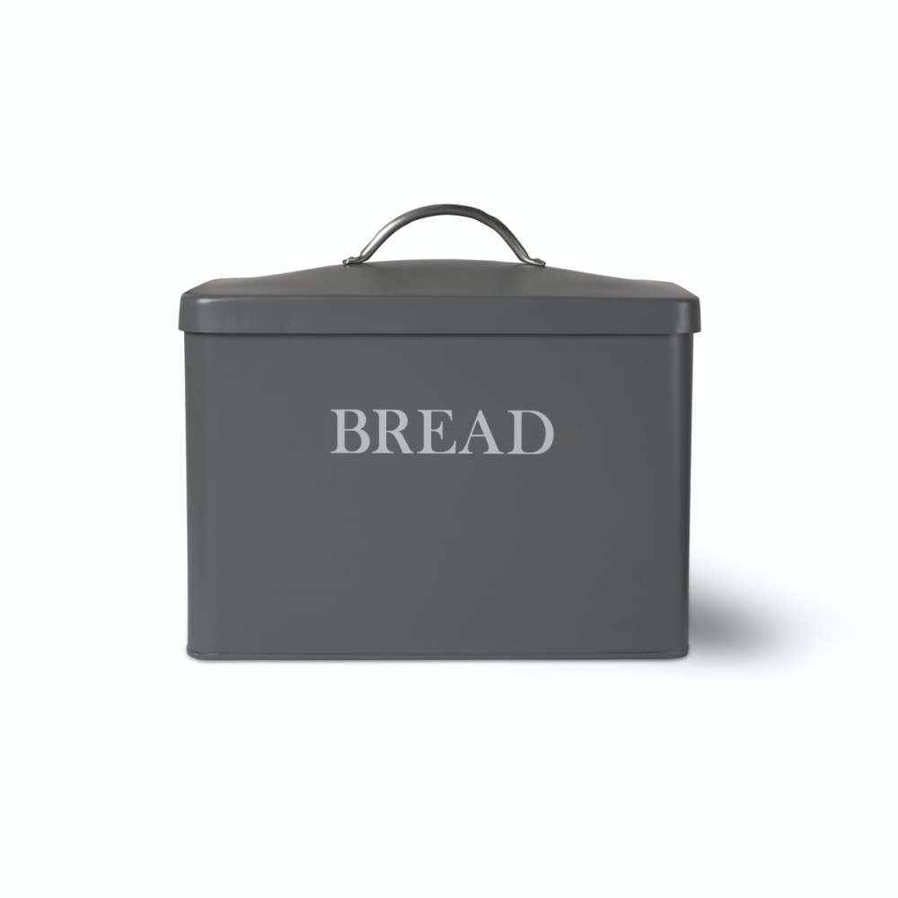 Bread bin, H29.5 x W33.5 x D18.5cm, Charcoal-1