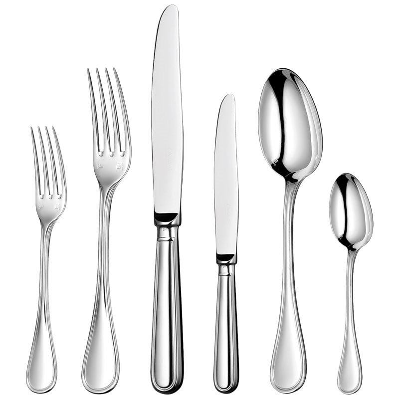 Albi Acier 36 Piece Cutlery Set, Stainless Steel-0