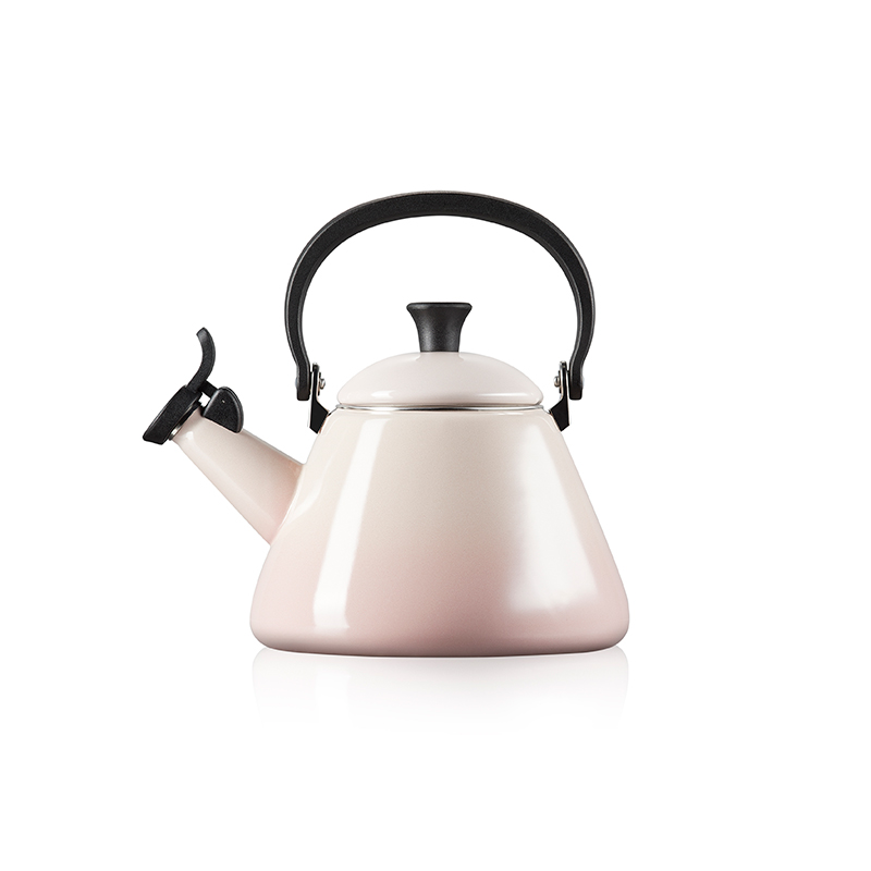 Stoneware Kone Kettle, 1.6L, Shell Pink-2