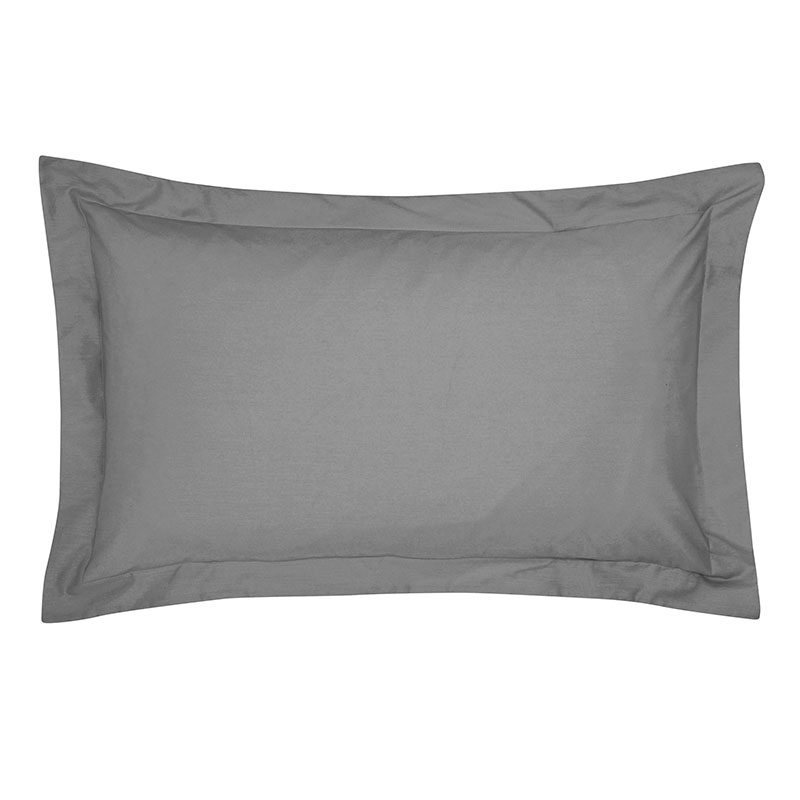 Bob Oxford Pillowcase, Charcoal-0