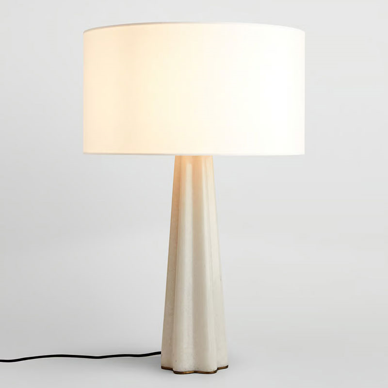 Verano Table Lamp, H65cm, Alabaster-1