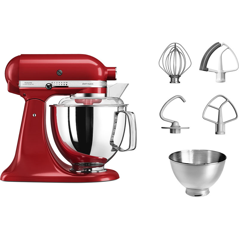 Artisan Stand Mixer, 4.8L, Empire Red-3