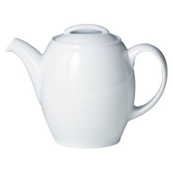 White Teapot, 1 litre-0