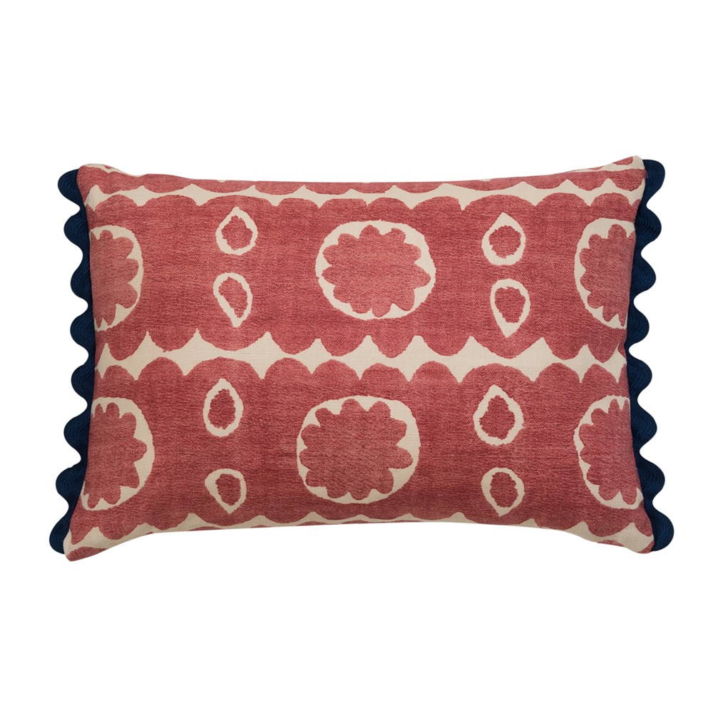 Osborne Cushion, 35 x 50cm, Red-0