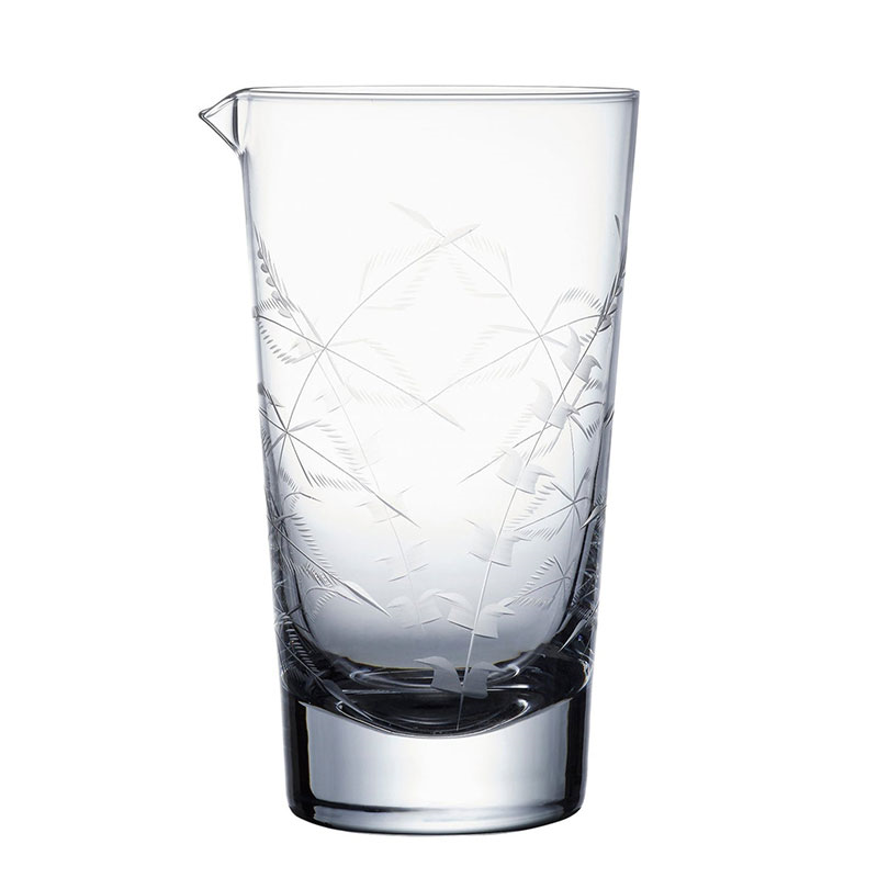 Fern Mixing Glass, 555ml, Clear-0