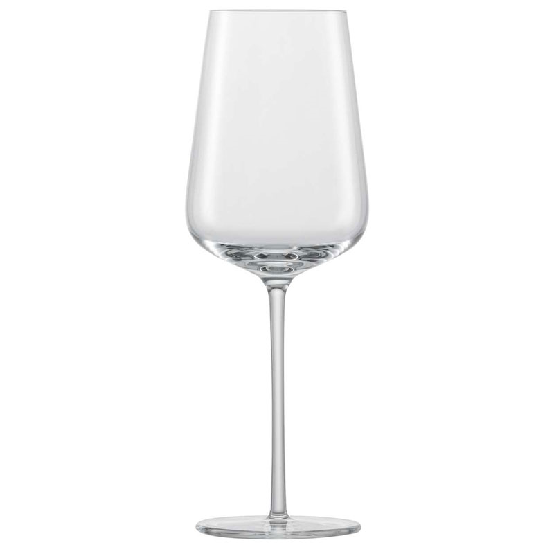 Vervino Set of 2 Crystal White Wine Glasses, 406ml, Clear-0