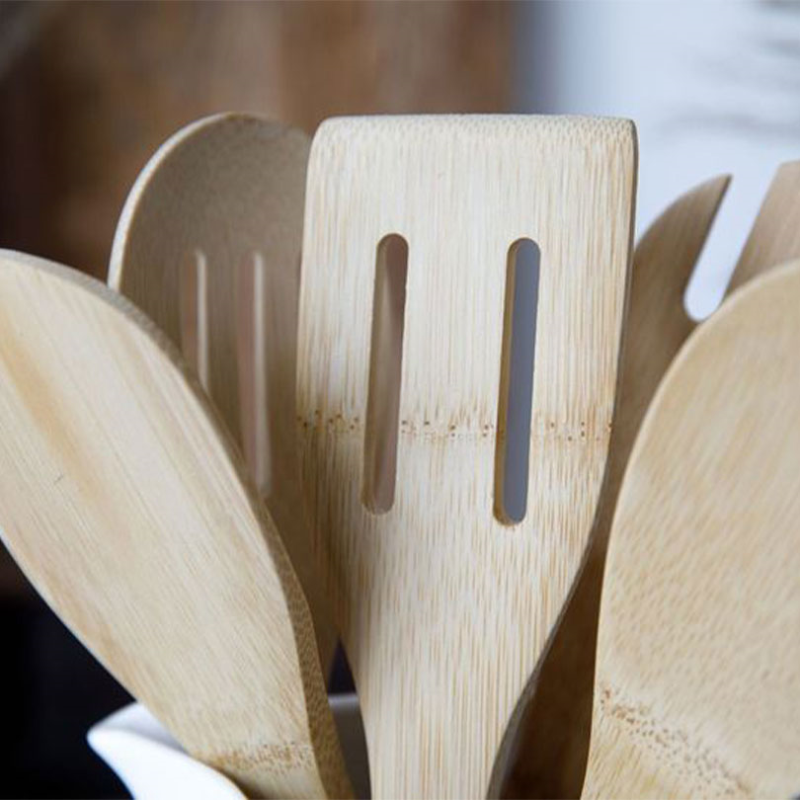 Natural Elements Bamboo Kitchen Utensil Set-3