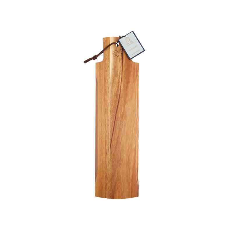 Serving plank/baguette board, 48 x 13cm, acacia wood-0