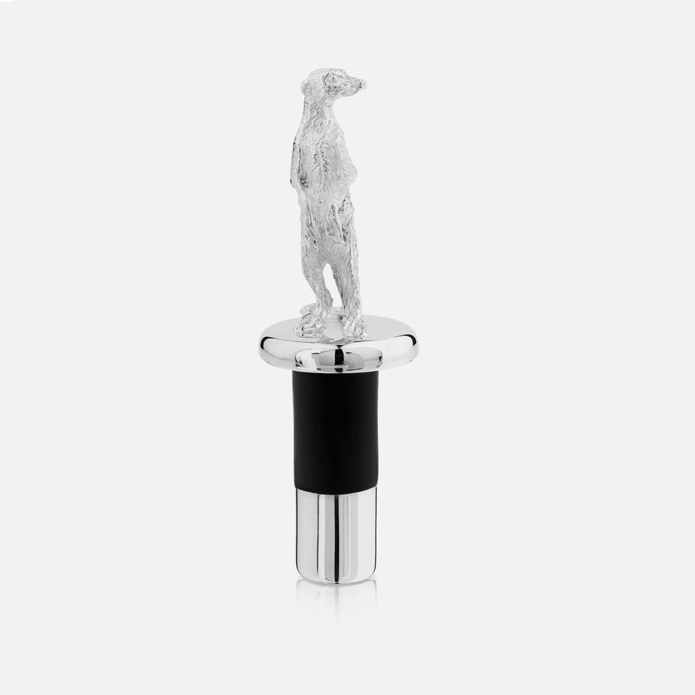 The Highland Safari Collection Stopper, D5 x H8cm, meerkat-0