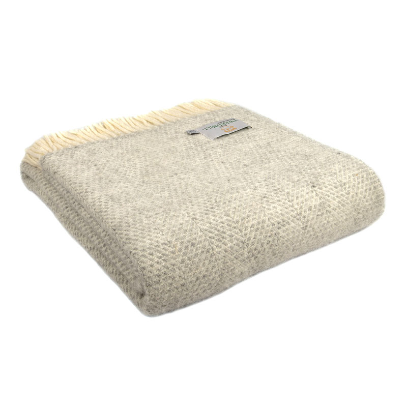 Beehive Throw, 150 x 183cm, Grey-0