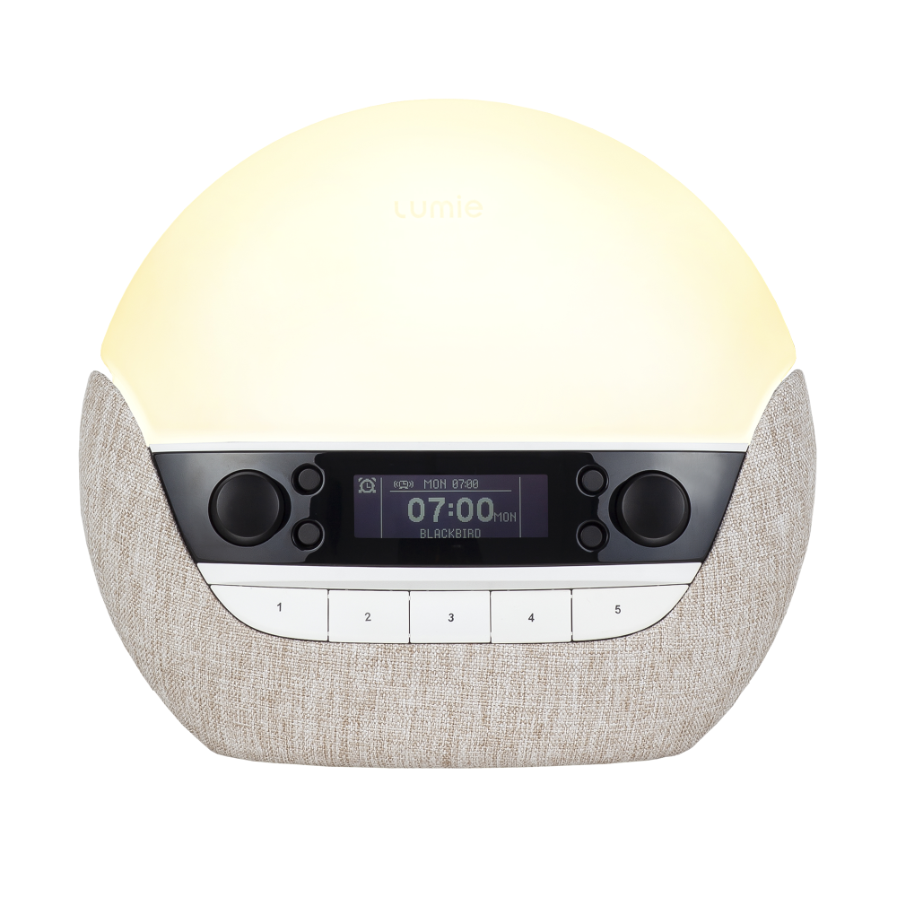 Bodyclock Luxe 700FM Alarm Clock, Grey-0