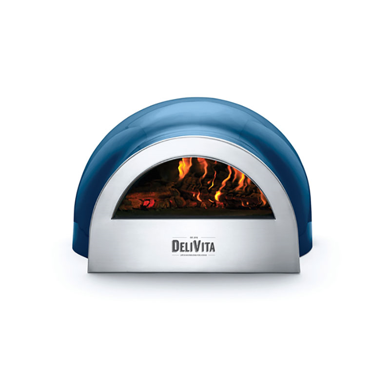 Wood-Fired Pizza Oven, Jubilee Blue-0