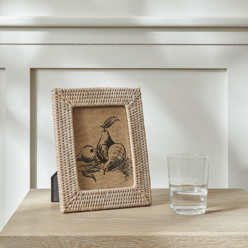 Ashcroft Photo Frame, 4 x 6", Silver Reed-1