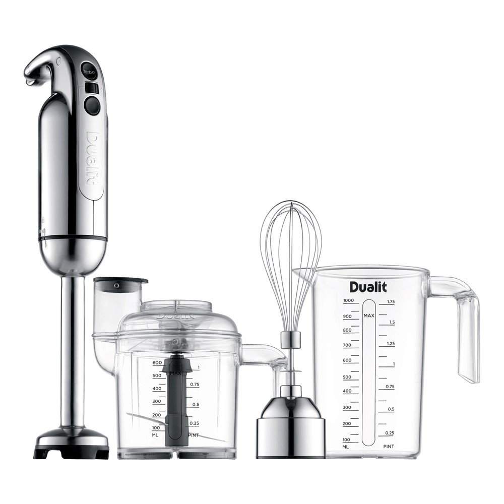 Hand blender, Polished Chrome-1