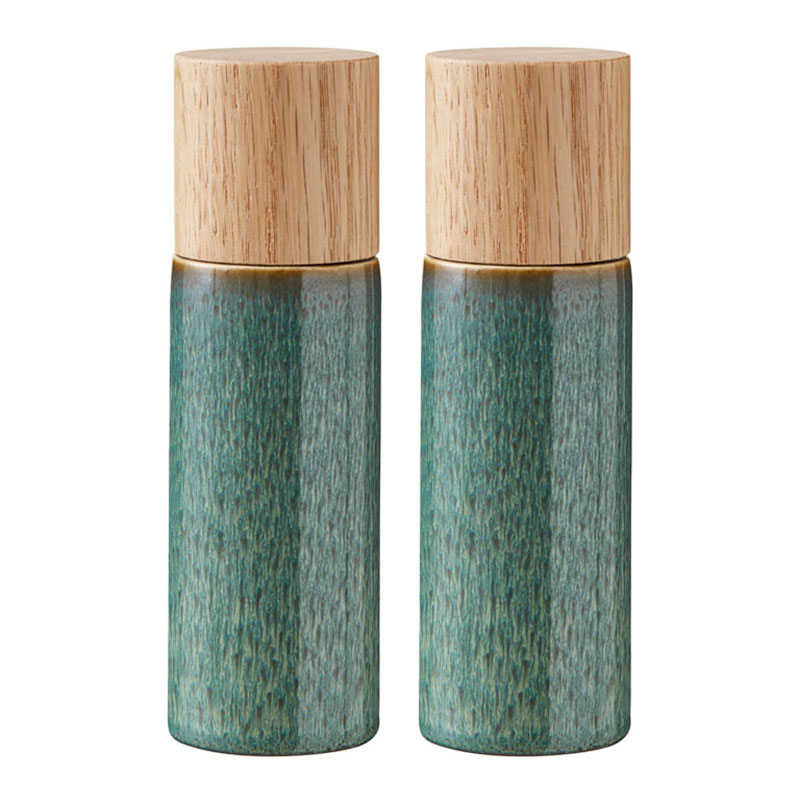 Gastro Salt and Pepper Mill, H17cm, Green-2