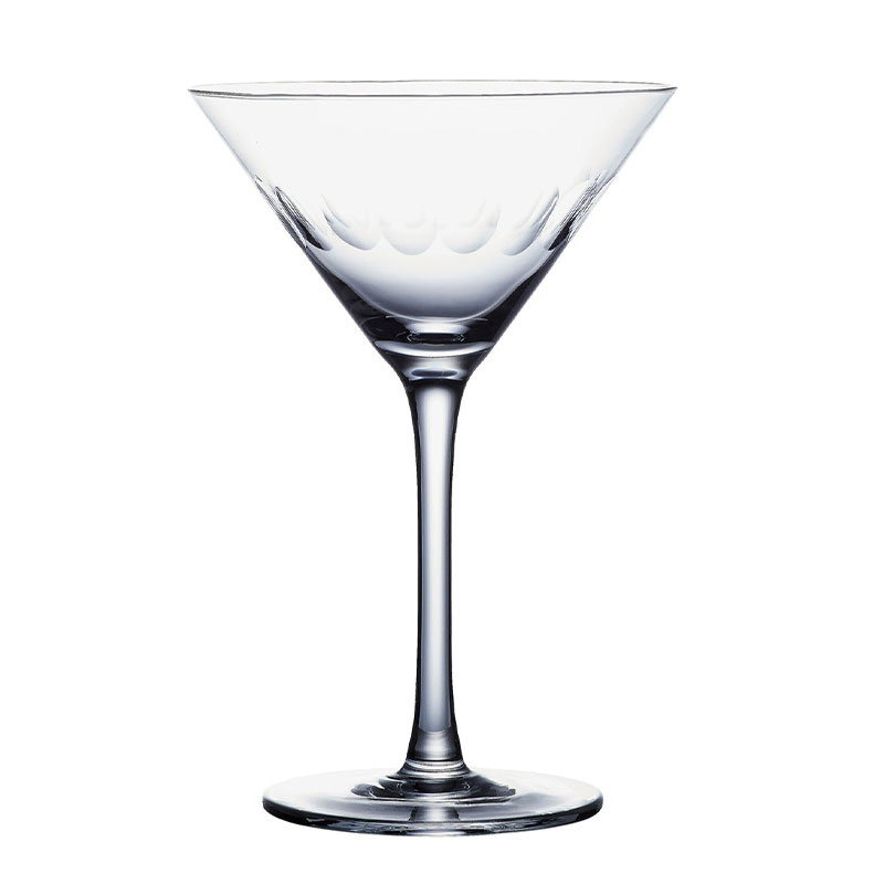 Lens Set of 2 Martini Glasses, 142ml, Clear-0