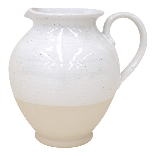 Fattoria Large pitcher, 5 litre, White-0