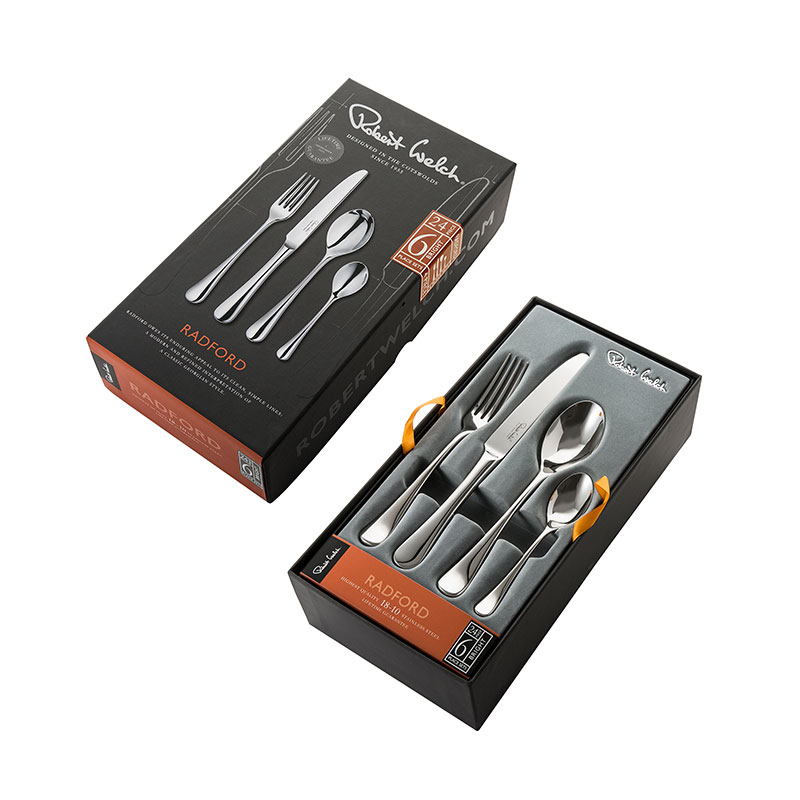 Radford 24 Piece Cutlery Set, Stainless Steel-2