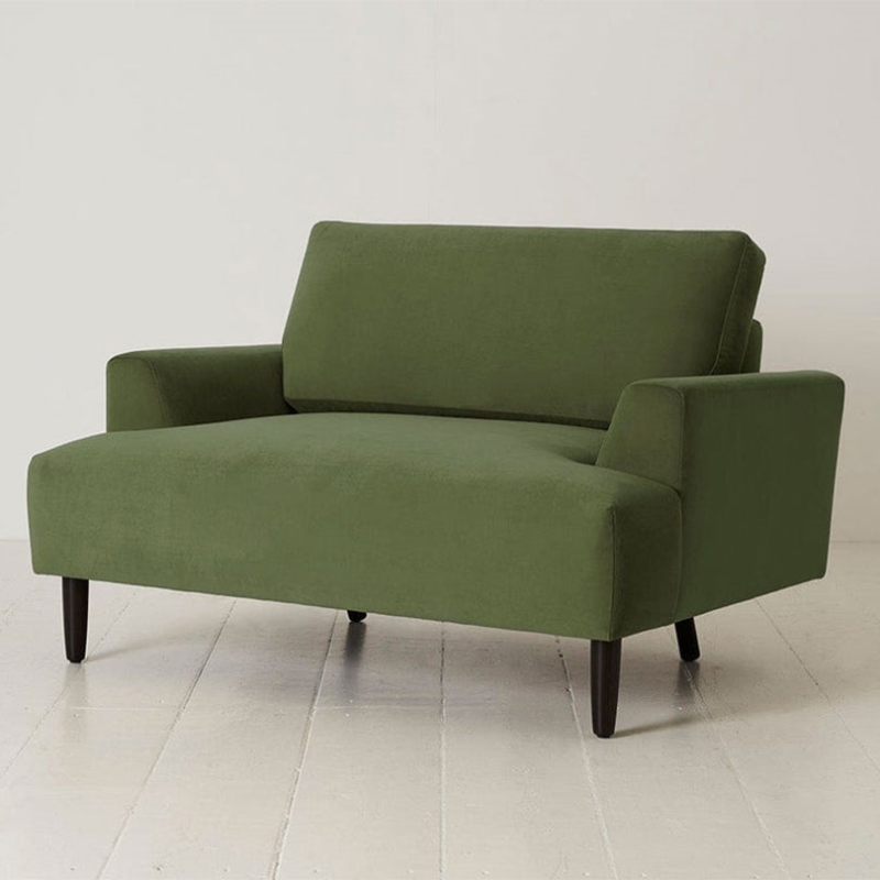 Model 05 Velvet Love Seat, Vine-1