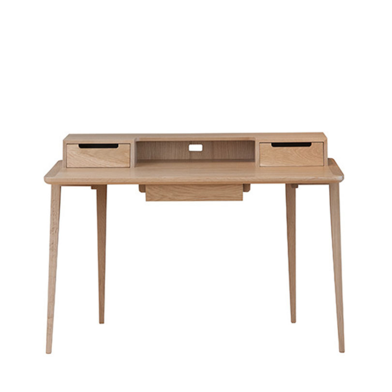 Treviso Desk L.Ercolani by Ercol, H66 x W122 x D59cm, Natural-1