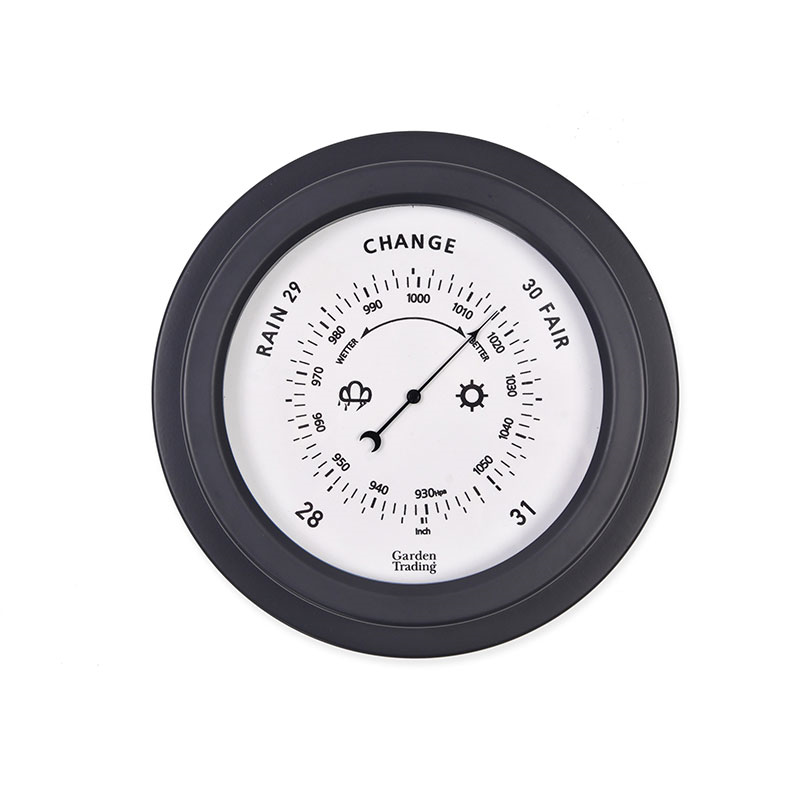 Barometer, Tenby, Carbon, 22cm, Carbon-1