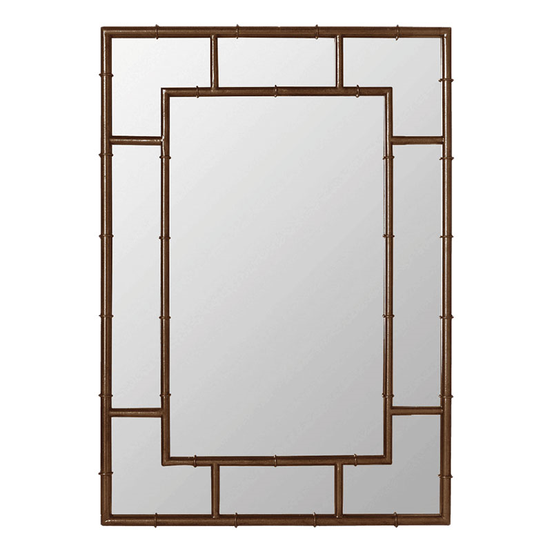 Airi Mirror, L71 x W100cm, antique gold metal-0