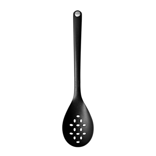 Signature Non-stick slotted spoon large, Black/Food Safe Nylon-0