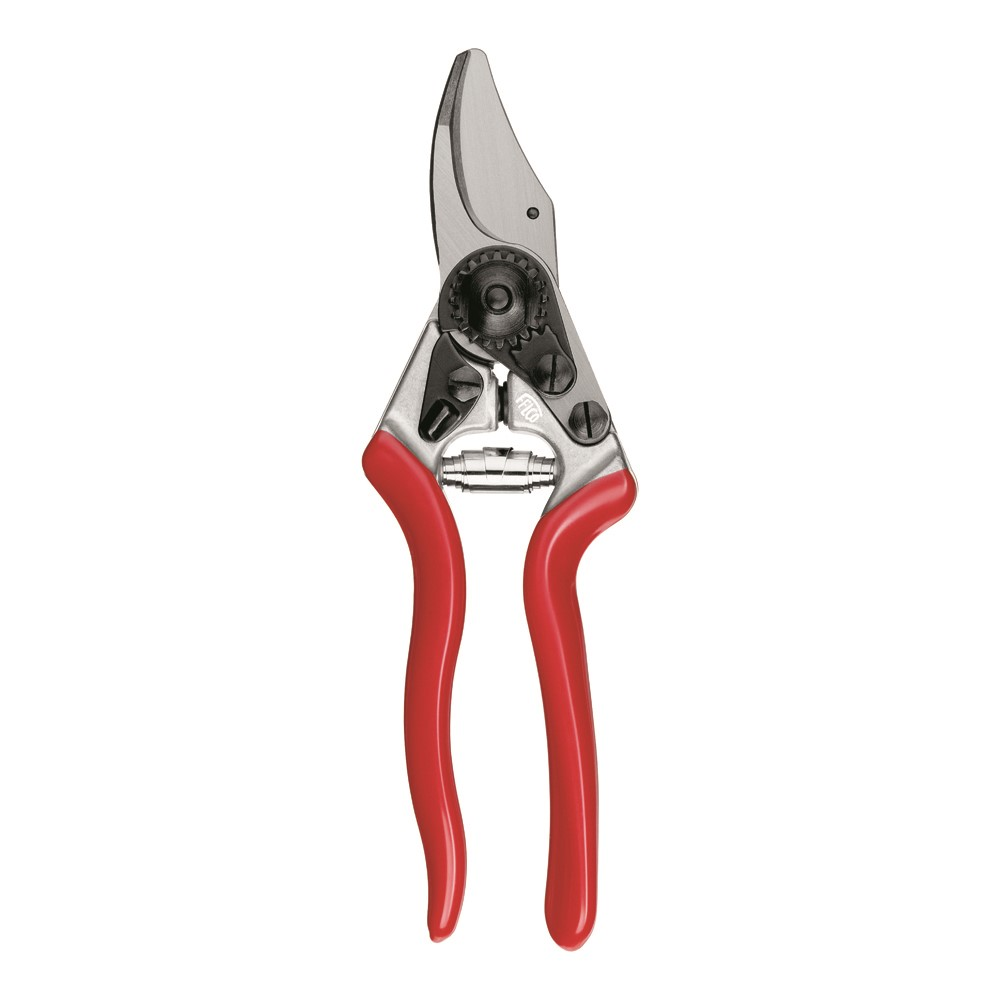 Model 6 Medium Secateurs, 19.5cm, Red/Silver-0