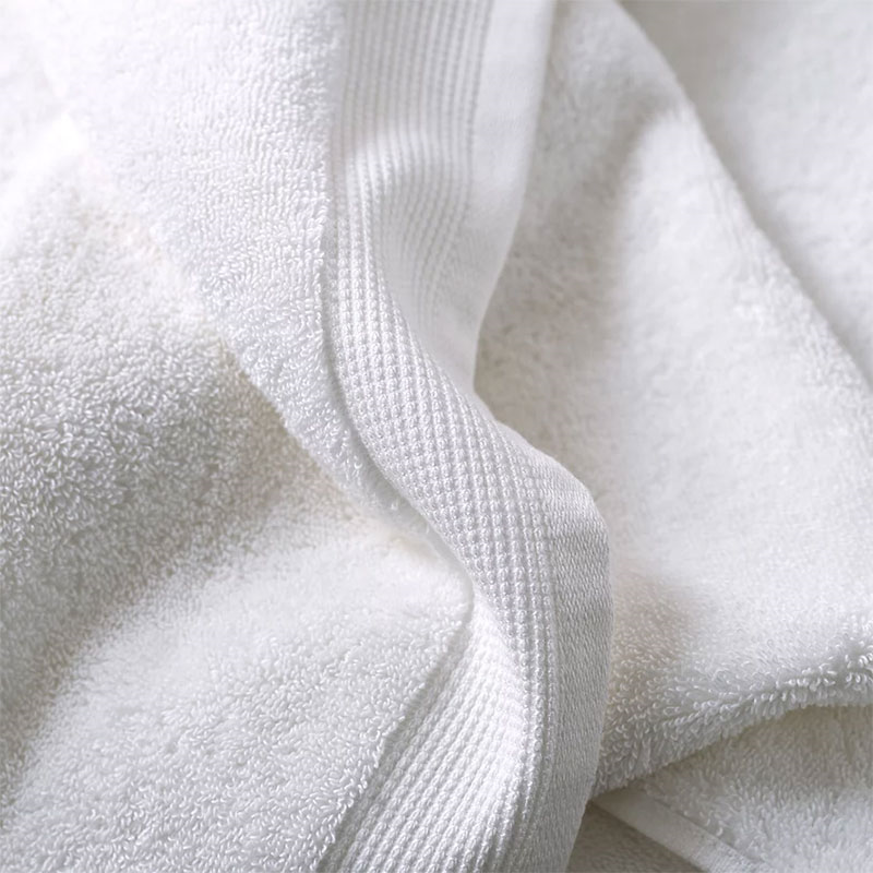 Luxe Supima Bath Towel, 70 x 125cm, White-2