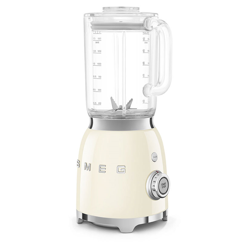 50's Style Smeg Jug Blender, 1.5L, Cream-2