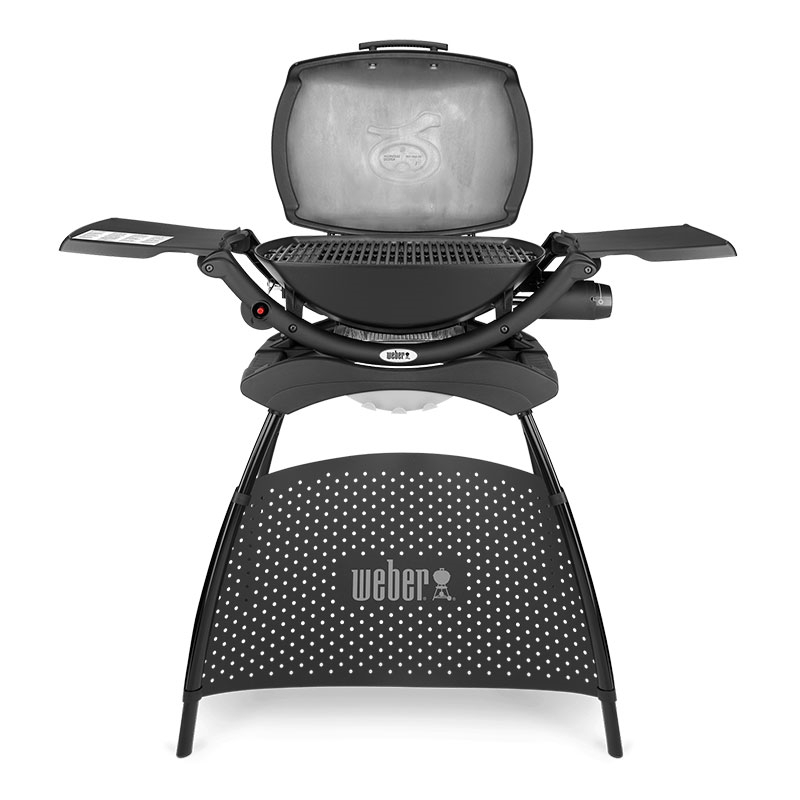 Q2200 Gas barbecue with stand, Black-3