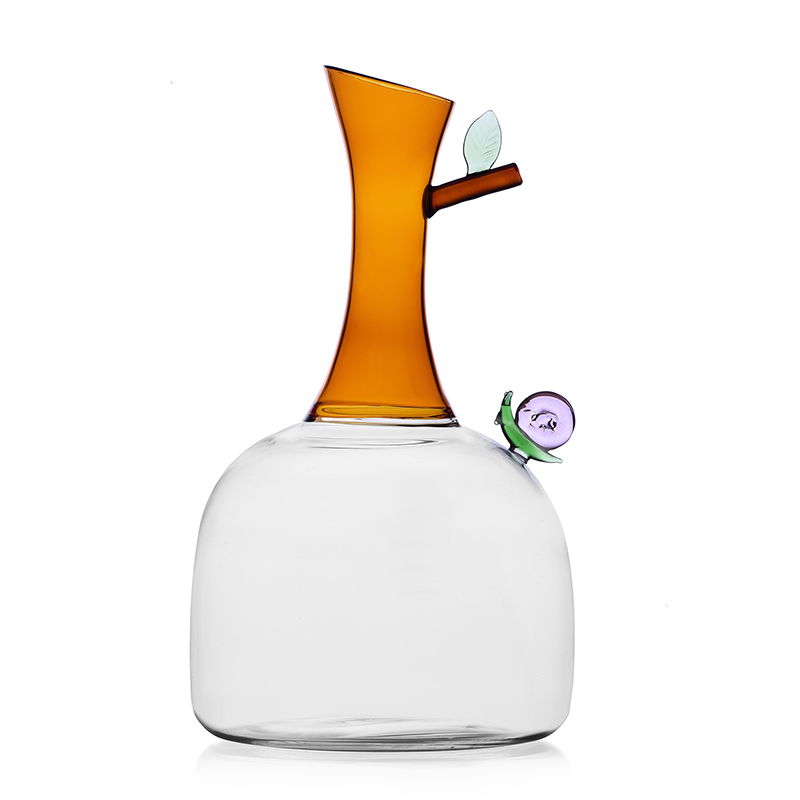 Fruits & Flowers Snail Decanter, 2.2L-0