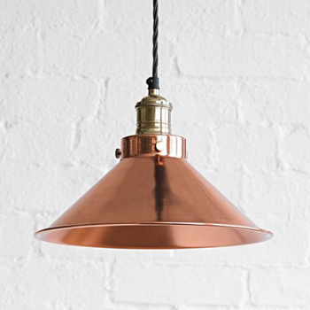 Pendant Light, Dexter, Copper, 29x20cm-0