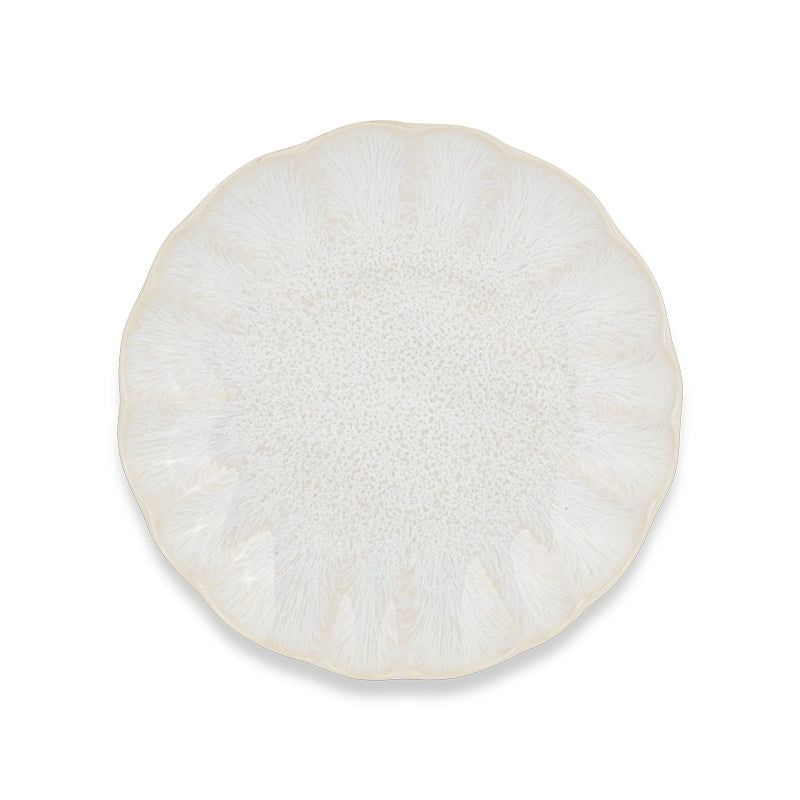 Aruvi Side Plate, D20.5cm, Cream-1