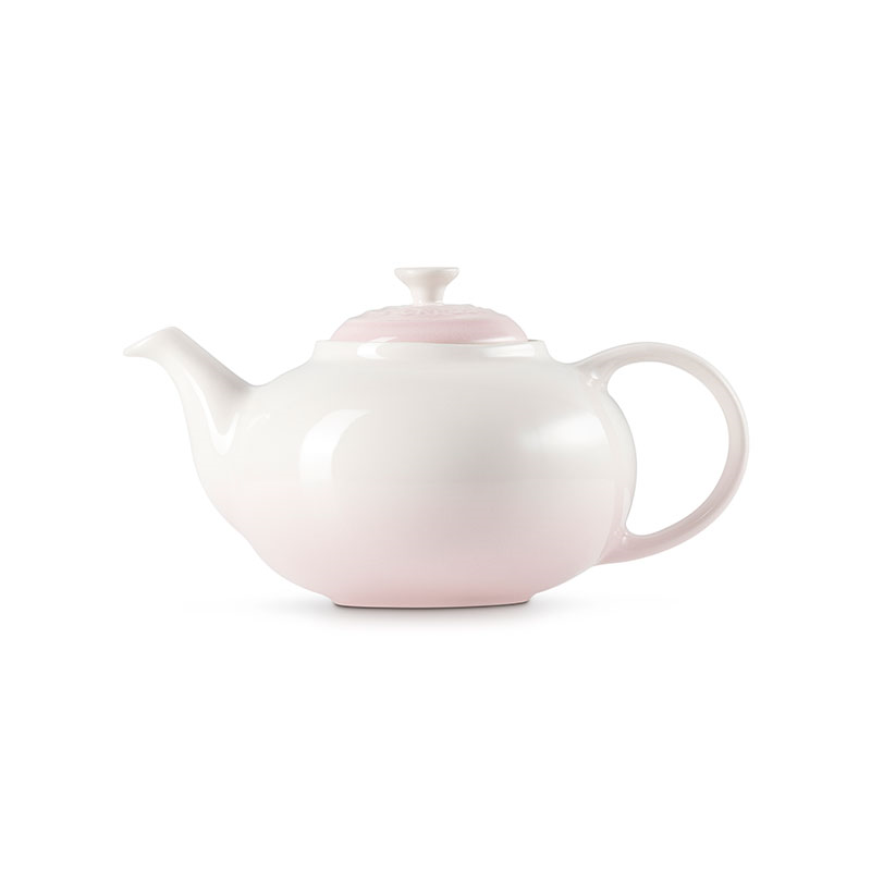 Stoneware Classic Teapot, 1.3L, Shell Pink-2