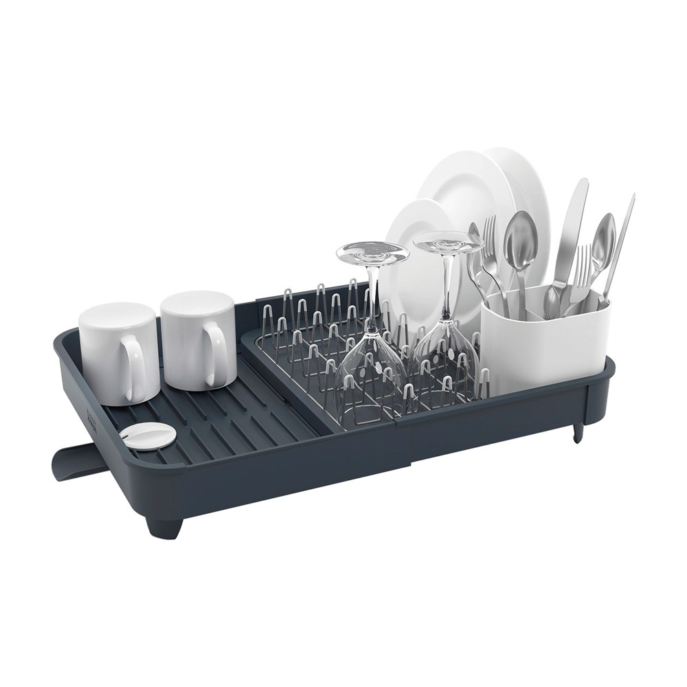 Extend Expandable dish rack, H16 x L36.5 x W32cm, grey-0