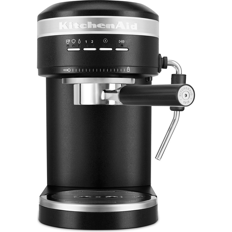 Semi Automatic Espresso Machine, Black Matte-0