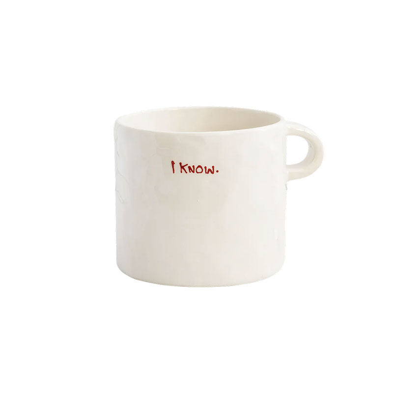 I Know Mug, 500ml, Red-1