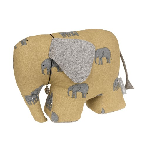 ZSL Elephant Doorstop, H23 x L32 x W9cm, Multi-1