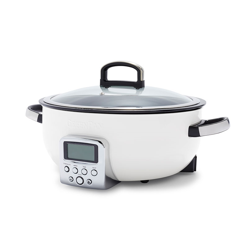 Non-Stick Multicooker, 5.6L, Cream-1