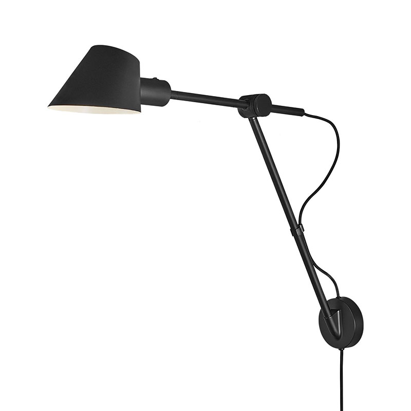 Stay Wall Light, H54cm, Black-1