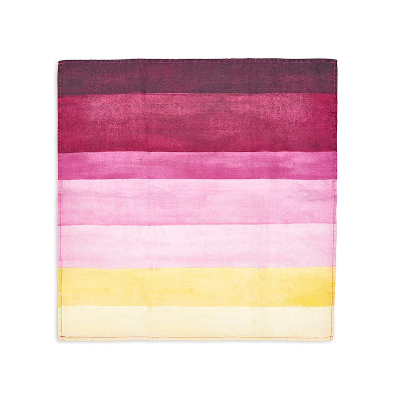 Shades of Pink Napkin, 50cm x 50cm, Pink-0