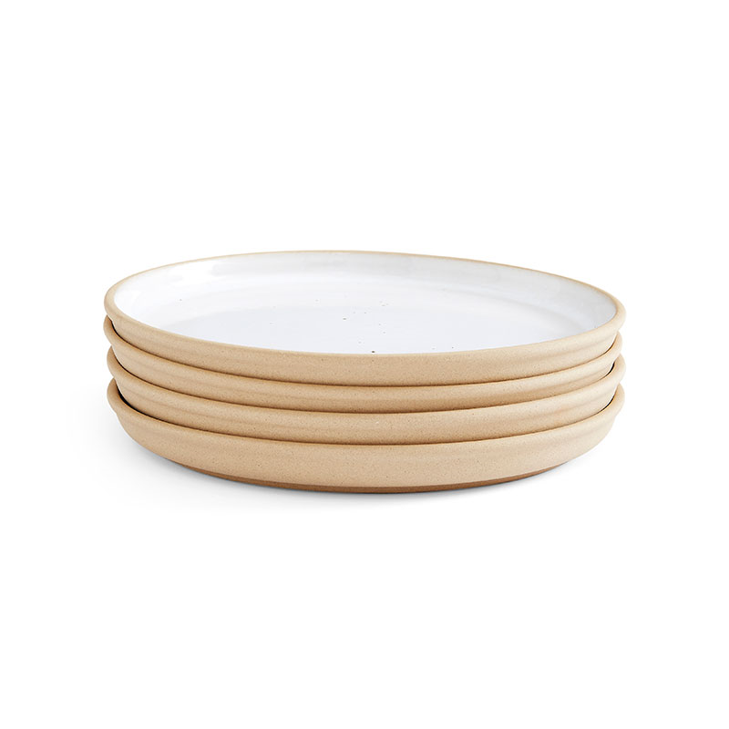 Minerals Set of 4 Side Plates, D21.5cm, Moonstone-1