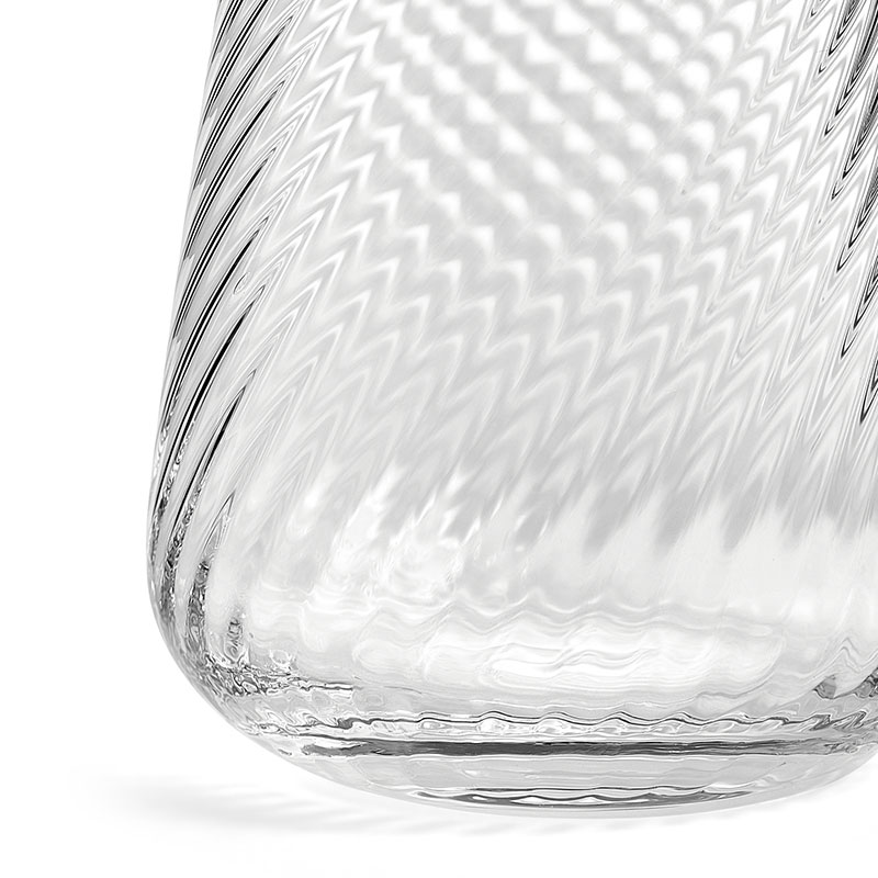 Vera Wang Swirl Set of 2 Highball Glasses, 440ml, Clear-4