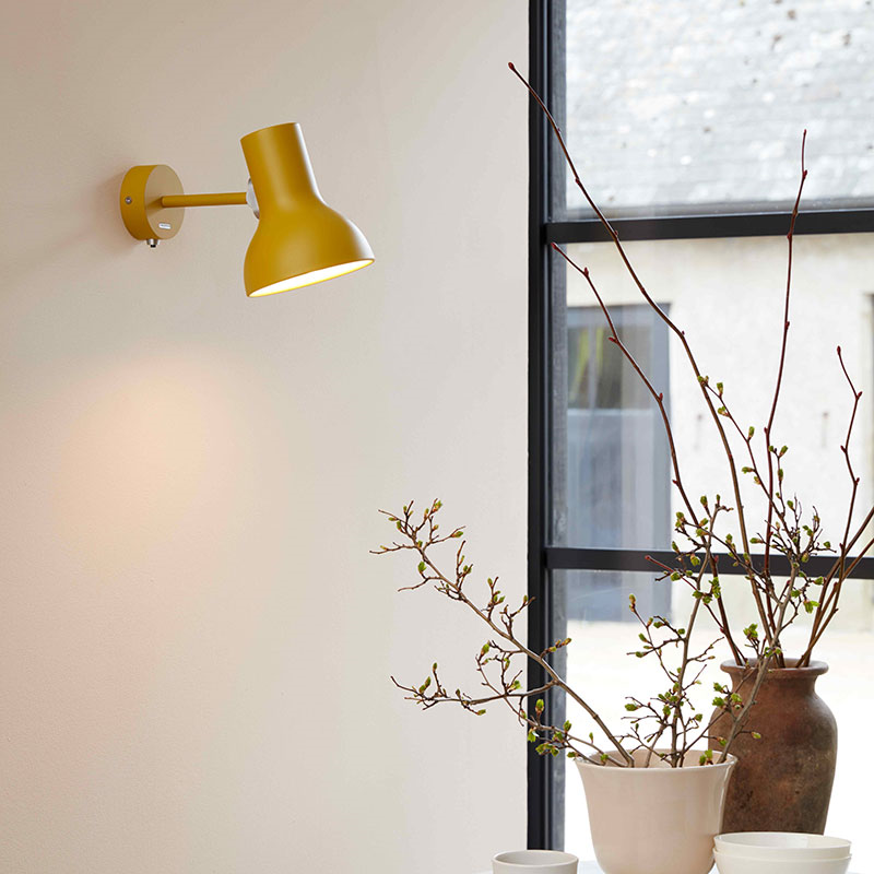 Type 75 Mini Wall Light Margaret Howell Edition, Yellow Ochre-0