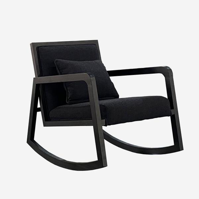 Andrew Martin Rocking Chair, Black-0