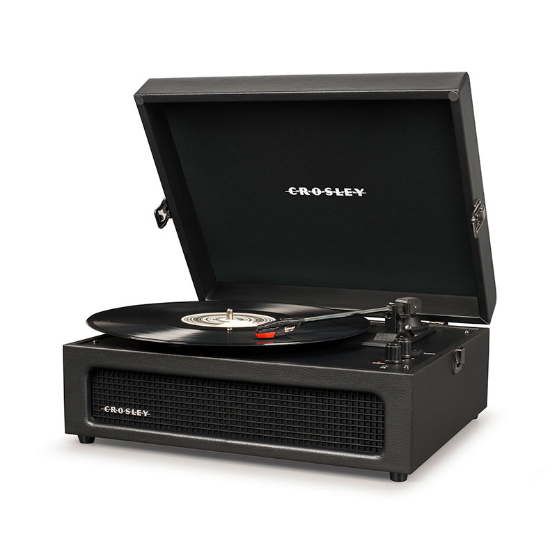 Voyager Portable Turntable, Black-5